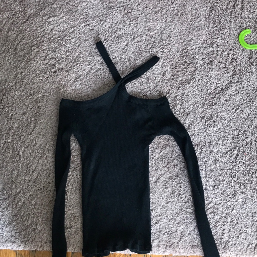 Zara cross neck top